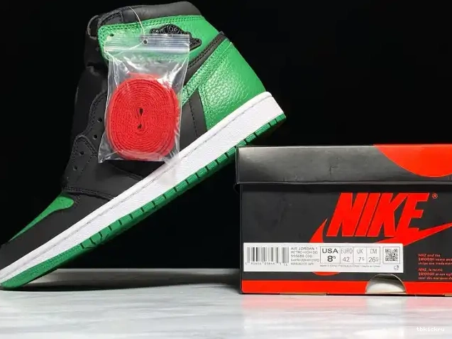 Reps TBK Green High 1 555088-030 Pine Air Jordan 0523